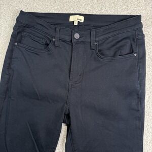 Swet Tailor Pants Mens 34x32 Navy Blue Soft Stretch 5 Pocket Skinny Chinos